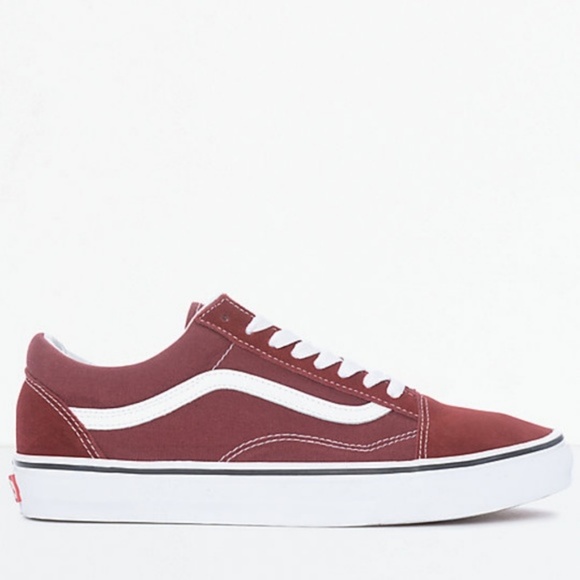 Vans Other - Vans Old Skool Madder Brown & White Skate Shoes